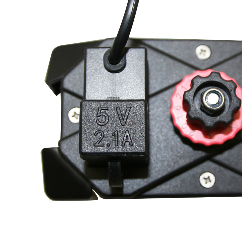Support smartphone AVOC M1 USB étanche avec 2 supports guidon et rétroviseur - vue 6