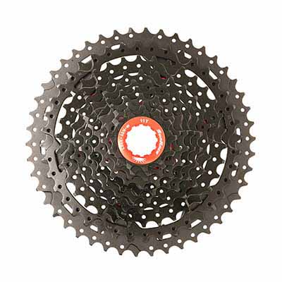 Cassette Sunrace MX3 10 vitesses 11-46 VTT Shimano noir - vue 3