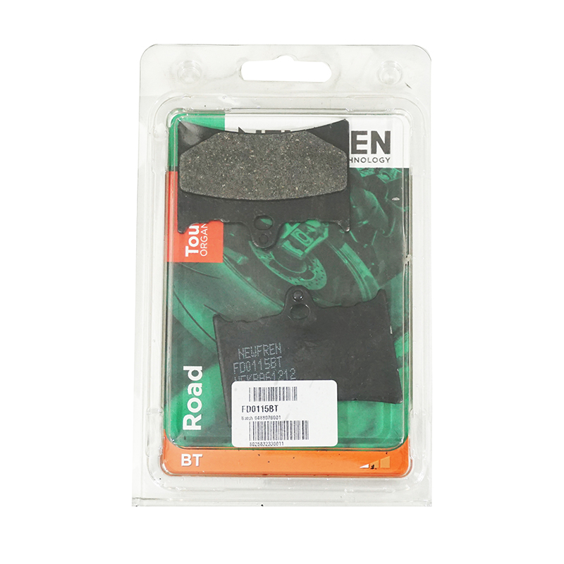 Plaquette de frein Newfren pour aprilia 125 AF1 europa 1990+1992 av, 125 RS 1992+2005 av - KTM 125 exc 1987+ av-ar, 250 MX av-ar (l 67.5MM - h 51MM - p 7MM) (FD0115BT) (touring organique) - vue 3