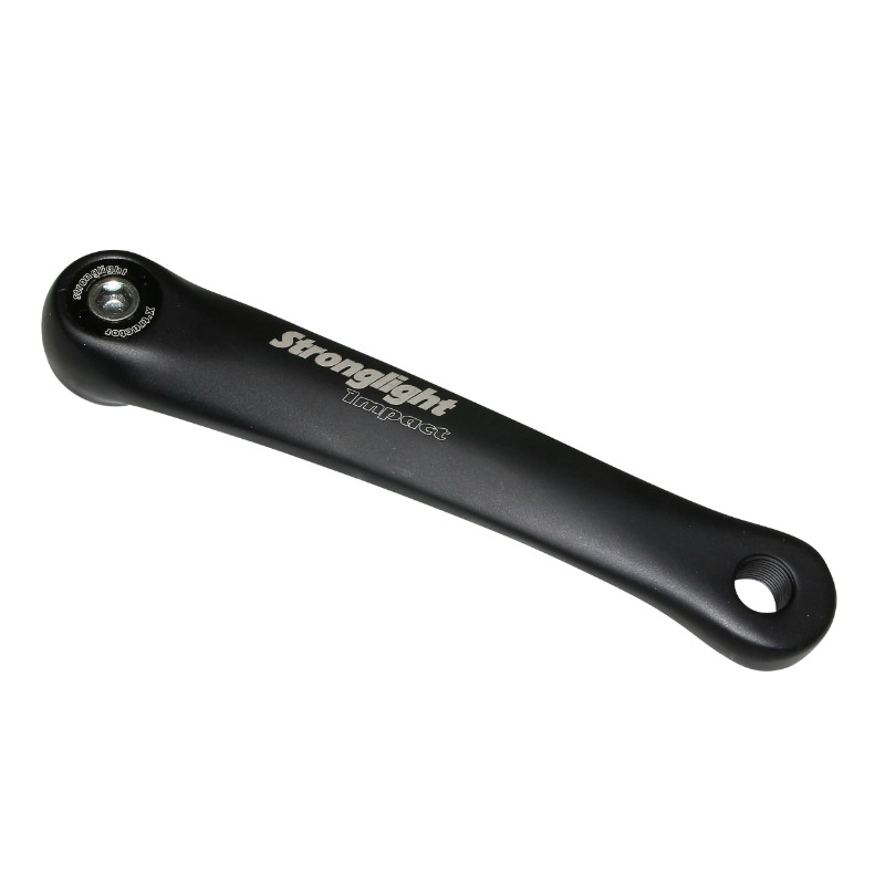 Pédalier route Stronglight 9-10V impact noir 170 mm 48-38-28 compatible 8V (axe carré 115 mm) - vue 3