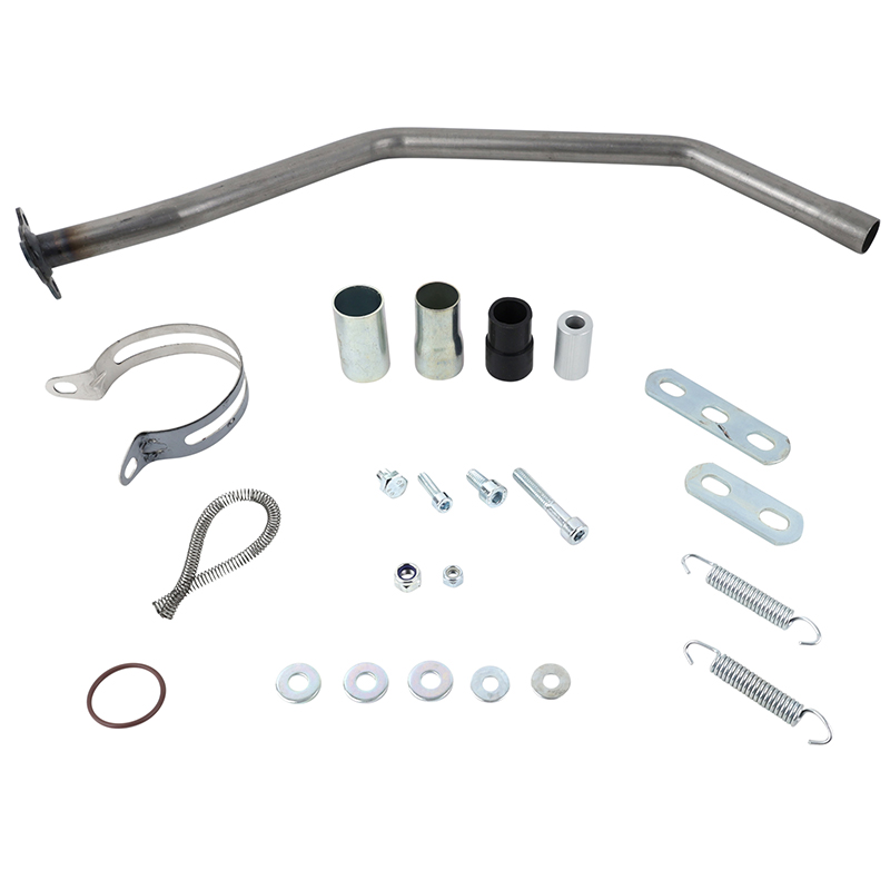 Silencieux VOCA Racing pot 50 boîte Rookie pour Rieju 50 MRX, RR et HM 50 Furia passage haut alu rouge - vue 5