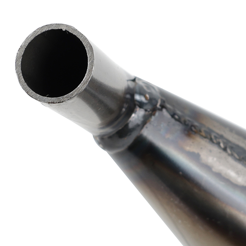 Silencieux VOCA Racing pot 50 boîte Rookie pour Rieju 50 MRX, RR et HM 50 Furia passage haut alu rouge - vue 7