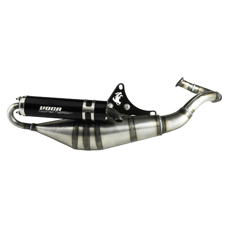 Silencieux VOCA Racing Sabotage V2 noir Piaggio 50 Zip 2T / Typhoon / NRG / Gilera 50 Stalker / Runner / DNA - vue 2