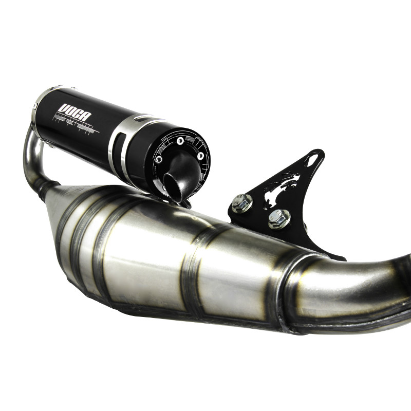 Silencieux VOCA Racing Sabotage V2 noir Piaggio 50 Zip 2T / Typhoon / NRG / Gilera 50 Stalker / Runner / DNA - vue 3