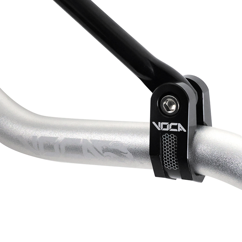 Guidon VOCA Racing cross alu T6 22,2 mm L805 mm H94 mm argent - vue 3
