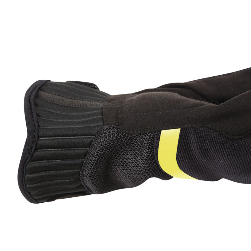 Gants all season tucano homme penna noir-jaune fluo t 8 (s) (homologue en 13594:2015-CE) (compatible ecran tactile) - vue 2