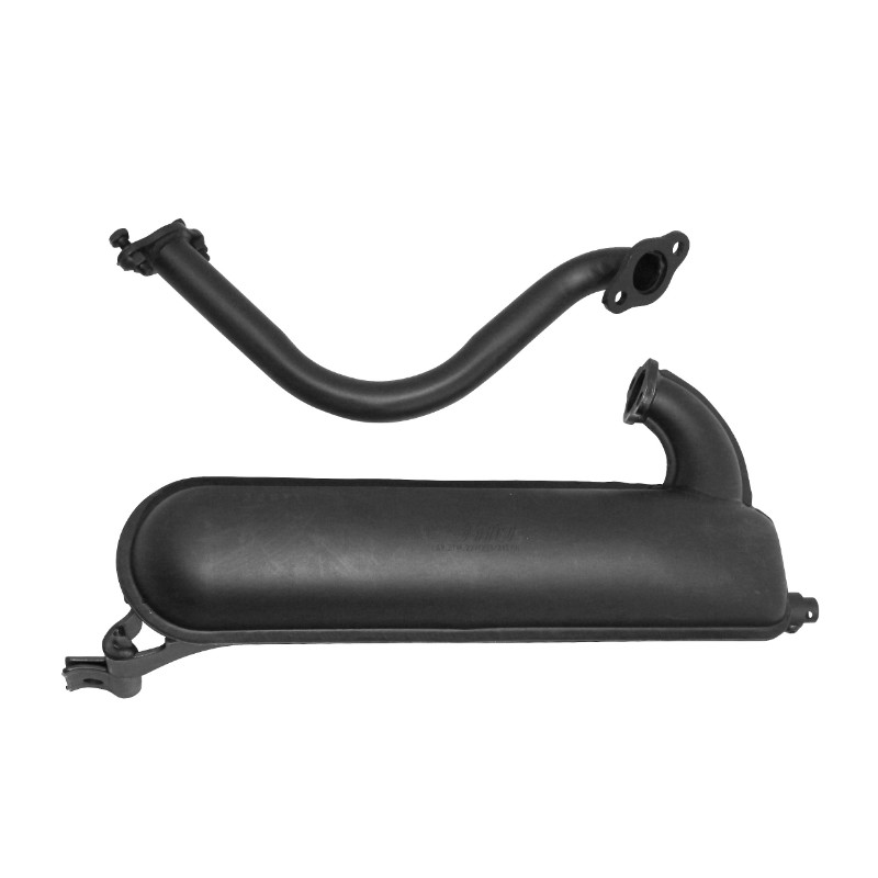 Silencieux Leovince Sito Plus adaptable Piaggio 125 ET3 Primavera ref 0237