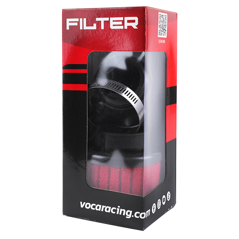 Filtre à air VOCA Racing competition diamètre 48 mm PWK rouge - vue 4