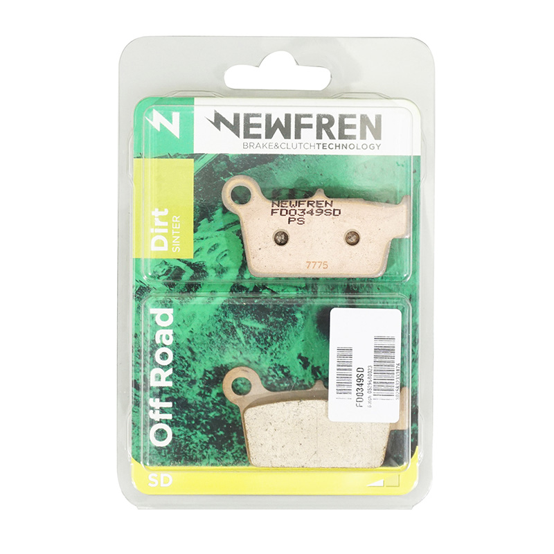 Plaquette de frein Newfren FD0349BD (frittée) - vue 3