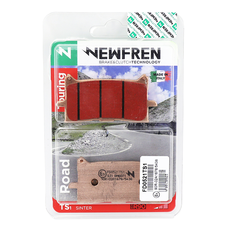 Plaquette de frein Newfren FD0521TS métal fritté - vue 3