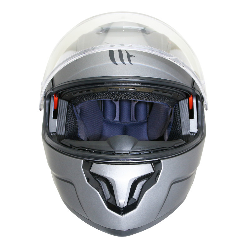 Casque modulable MT Helmets Atom SV double écrans uni titane mat XS - vue 2