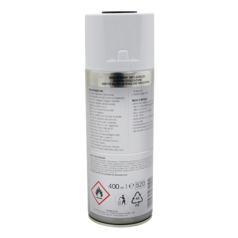 Bombe de peinture Arexons acrylique noir mat 400 ml - vue 2