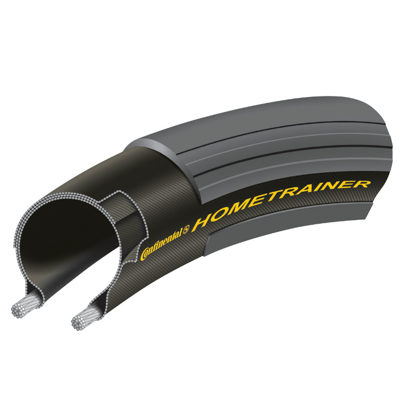 Pneu home trainer Continental 700 x 23 noir TS (23-622) - vue 3