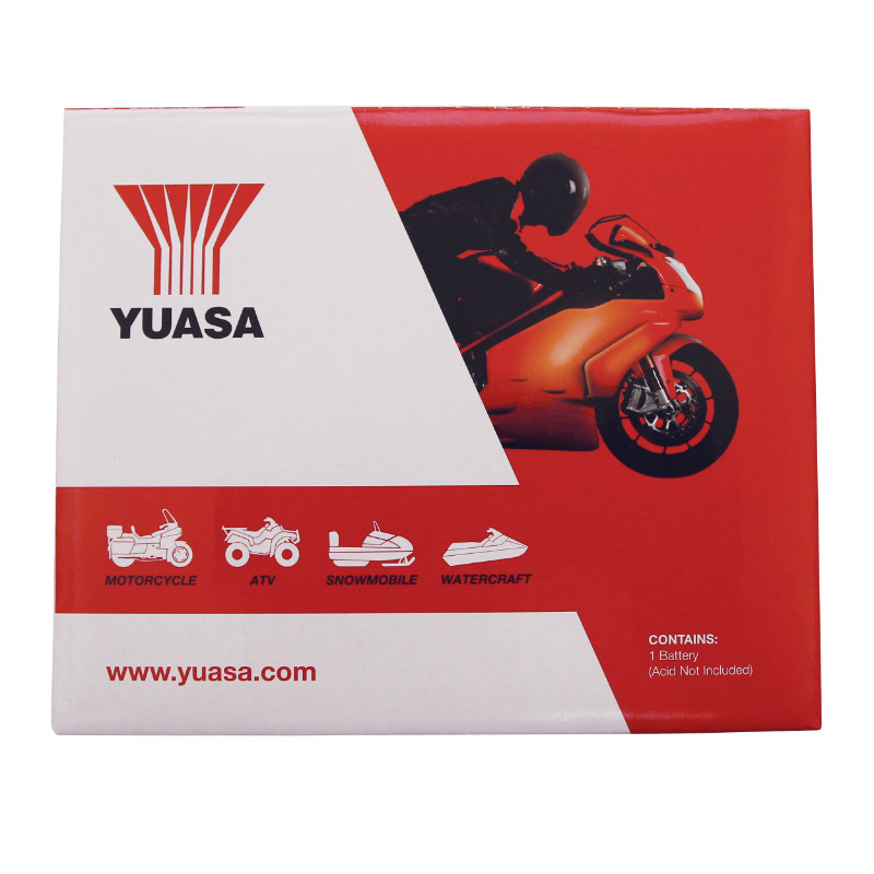 Batterie 12V 5,5 ah 12N5.5-4B Yuasa conventionnelle avec entretien (lg138xl61xh131mm) - vue 2