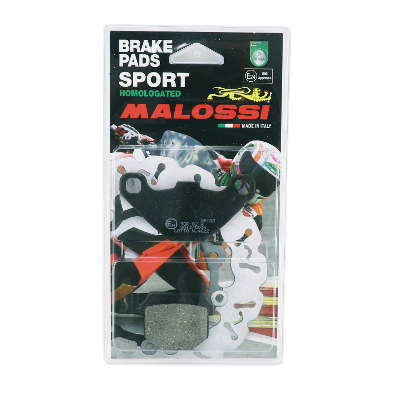 Plaquette de frein Malossi sport pour peugeot 50 kisbee 4T, TKR av, trekker av, speedfight av, buxy av, elyseo av (hengtong) - keeway 50 hurricane av - TGB 50 city 2T-4T - vent 50 derapage 2019+ - vue 3
