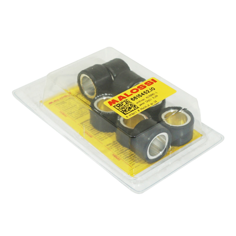 Galet-rouleau maxiscooter Malossi 25X15,9 10,0G (X8) pour piaggio 350 beverly (pour multivar) (6615452I0) - vue 2