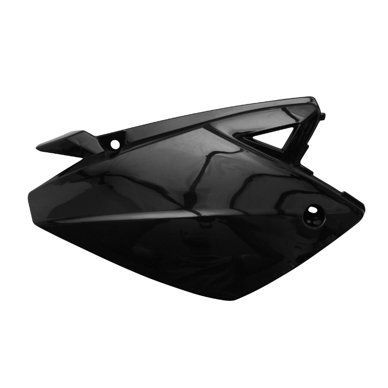 Carénage-coque arrière 50 adaptable Rieju 50 MRT 2009-2021 noir brillant droit P2R - vue 2