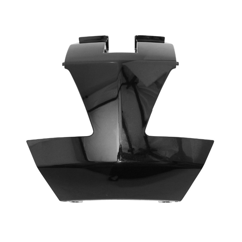 Carénage jonction coque arrière scooter adaptable Peugeot 50 Vivacity 3 2008+ noir brillant P2R - vue 2