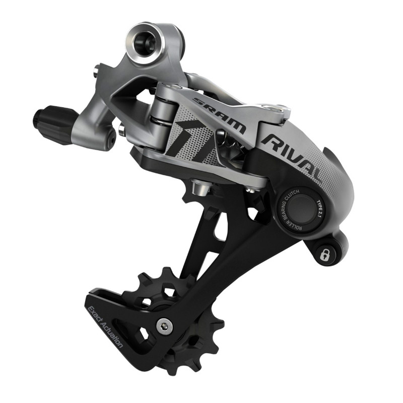 Dérailleur route arrière SRAM Rival 11V chape longue double