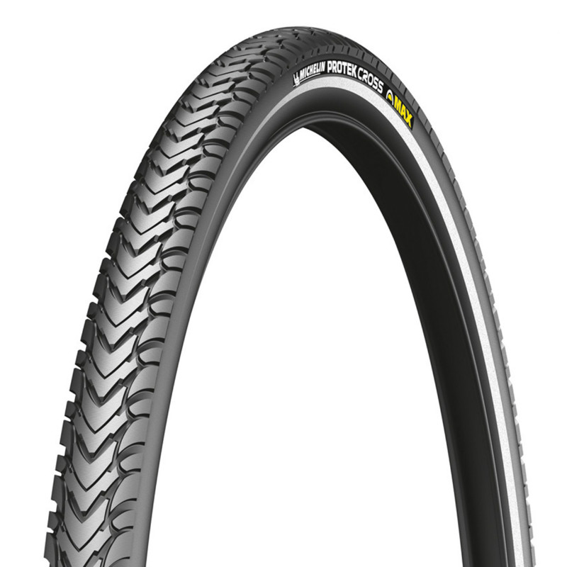 Pneu vélo 700 x 32 Michelin Protek Cross 1 mm bandes réfléchissantes e-bike ready tringle rigide TR (32-622) - vue 2