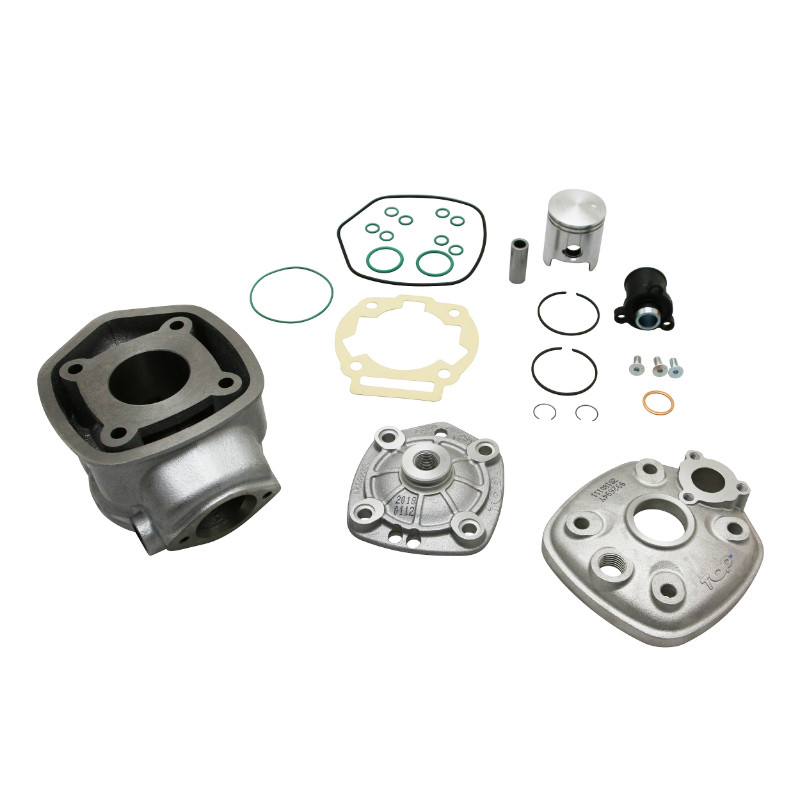 Haut moteur 50 a boite top perf fonte pour derbi 50 senda 1996+2005, gpr-gilera 50 SMT 2000+2005, RCR (moteur derbi euro 2 - EBS050 - diam 39,88 MM) - vue 2