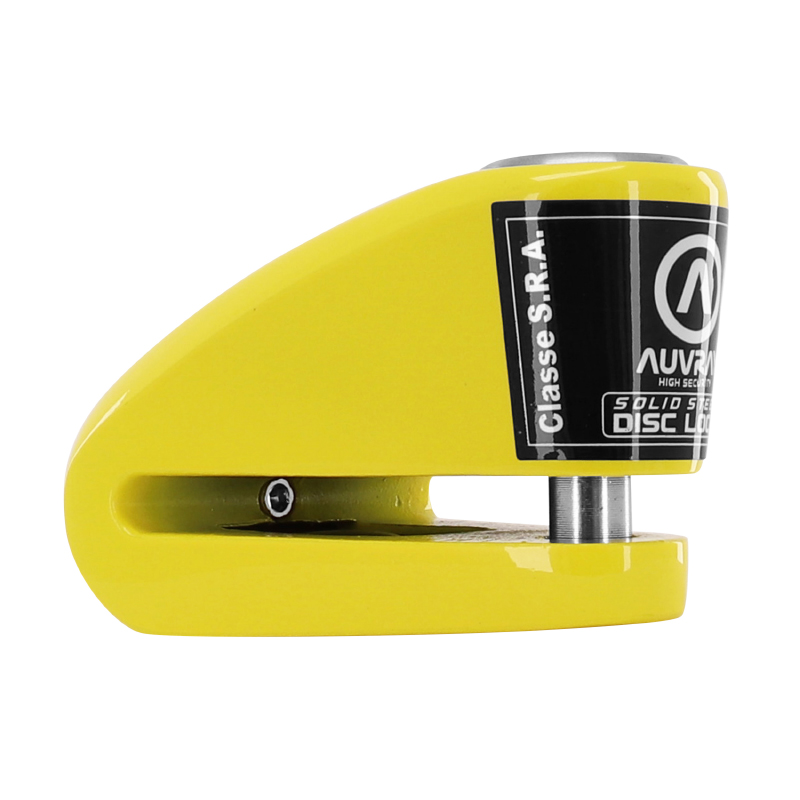 Antivol bloque disque Auvray B-Lock 10 avec alarme sonore diam 10 mm jaune (classe SRA) - vue 2