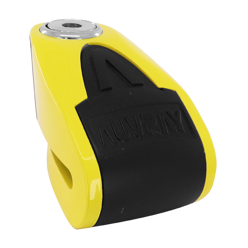 Antivol bloque disque Auvray B-Lock avec alarme sonore diam 6 mm jaune