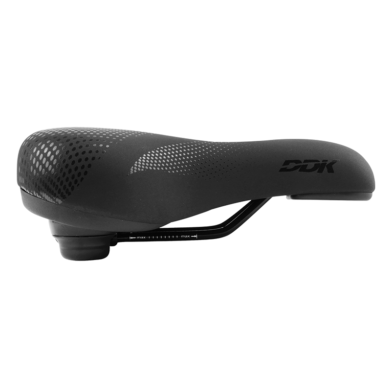 Selle Newton City Metro Unisex Élastomère Modéré Noir à Mémoire de Forme 260x180mm - vue 4