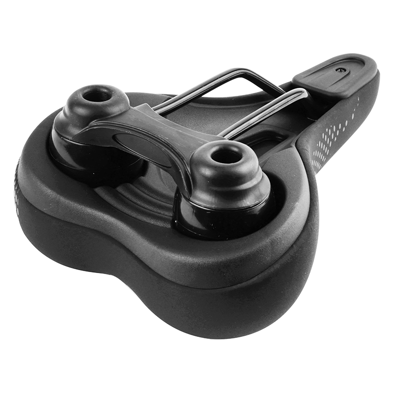 Selle Newton City Metro Unisex Élastomère Modéré Noir à Mémoire de Forme 260x180mm - vue 5