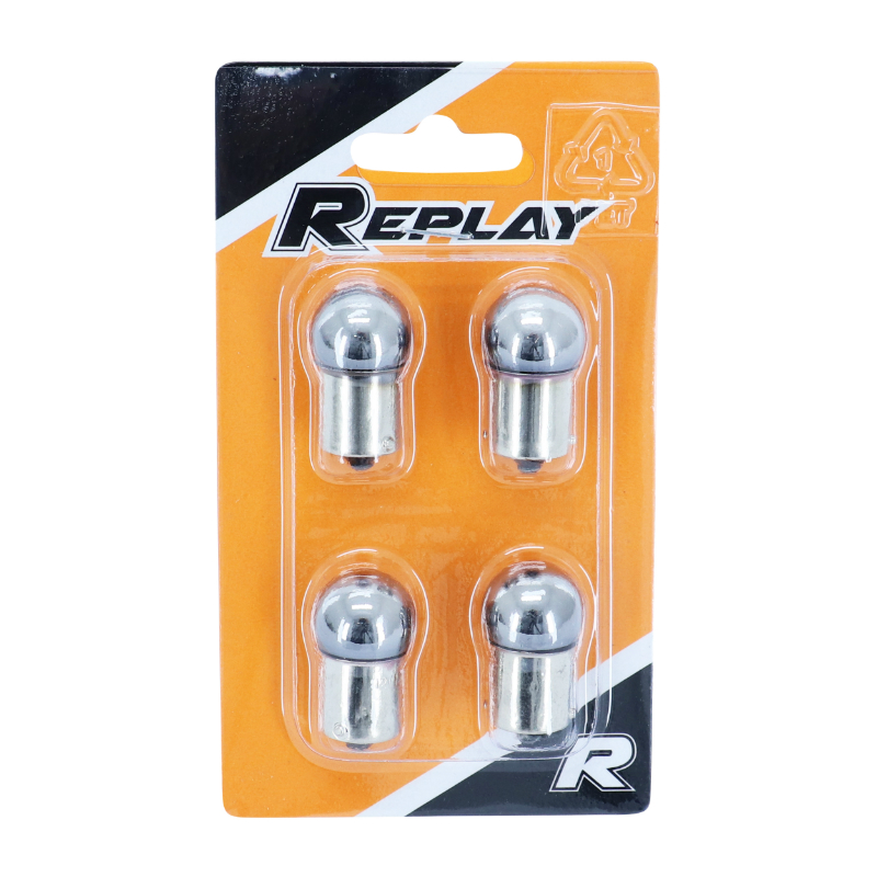 Ampoule clignotant 12V 10W BA15S R10W Replay (lot de 4) - vue 3