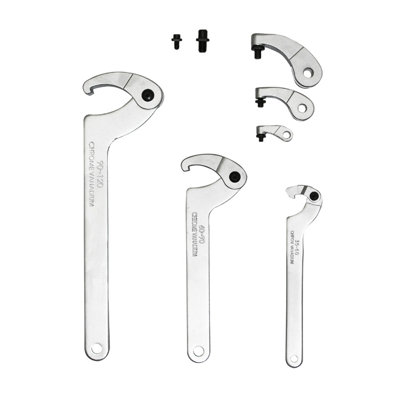 Clé à ergot capacité diam 35-60 - 60-90 - 90-120 mm coffret de 3 clés Buzzetti 5418 - vue 2