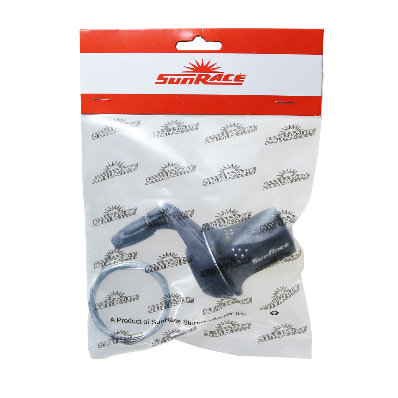 Manette VTT Sunrace droite twist gripshift M21 5V - vue 2