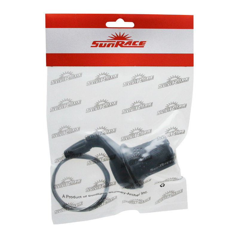 Manette VTT Sunrace droite twist gripshift M21 6V - vue 2
