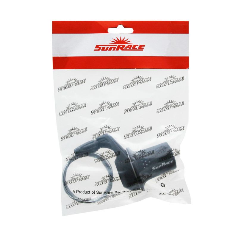 Manette VTT Sunrace droite twist gripshift M21 7V - vue 2