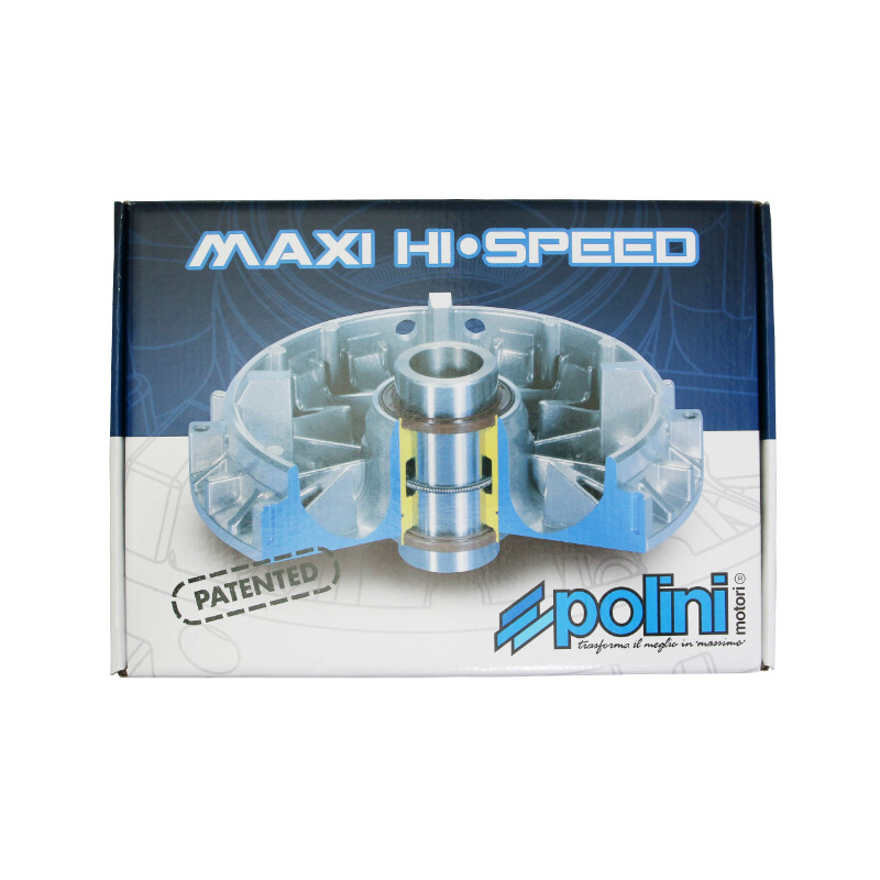Variateur Polini hi-speed Piaggio 250-300 MP3, Vespa GTS, X-Evo, X7, X8, X9, Peugeot Satelis, Aprilia SR Max 300 - vue 2