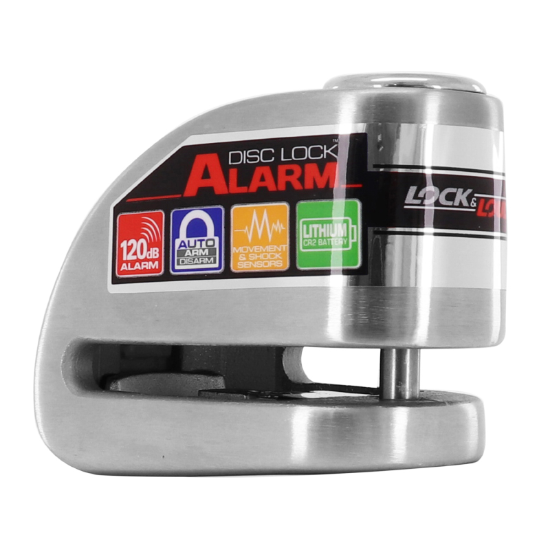 Antivol bloque disque Xena XX6 inox avec alarme 120 dB (diam 6 mm) - vue 2