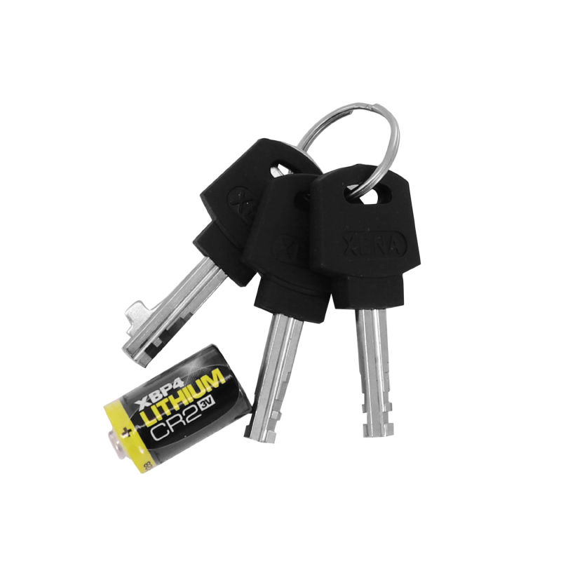 Antivol bloque disque Xena XX6 inox avec alarme 120 dB (diam 6 mm) - vue 3