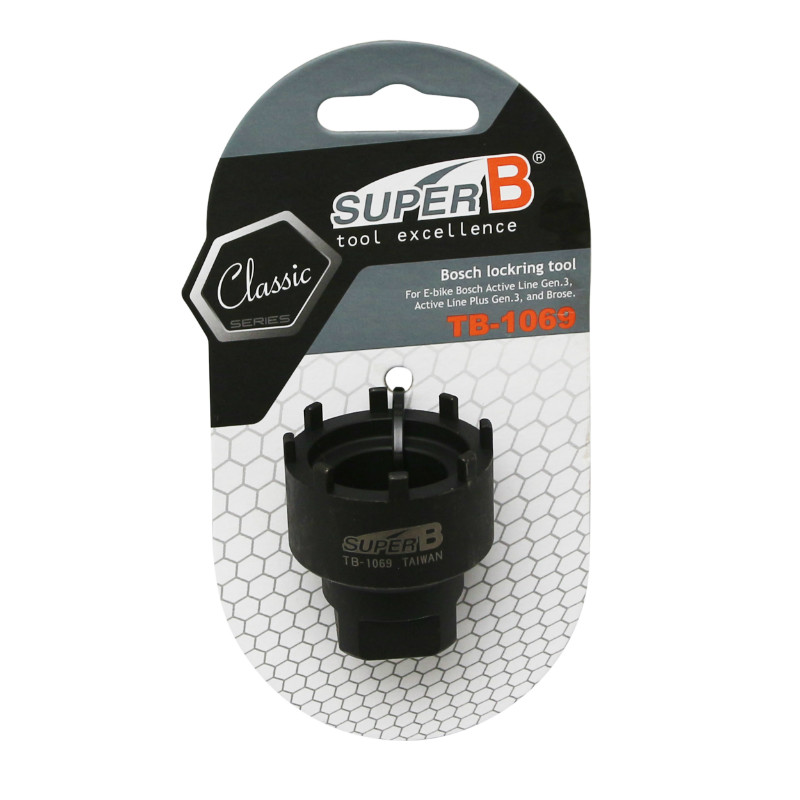 Démonte-écrou pour pignon Bosch Active Line / Brose - SUPER B - vue 4