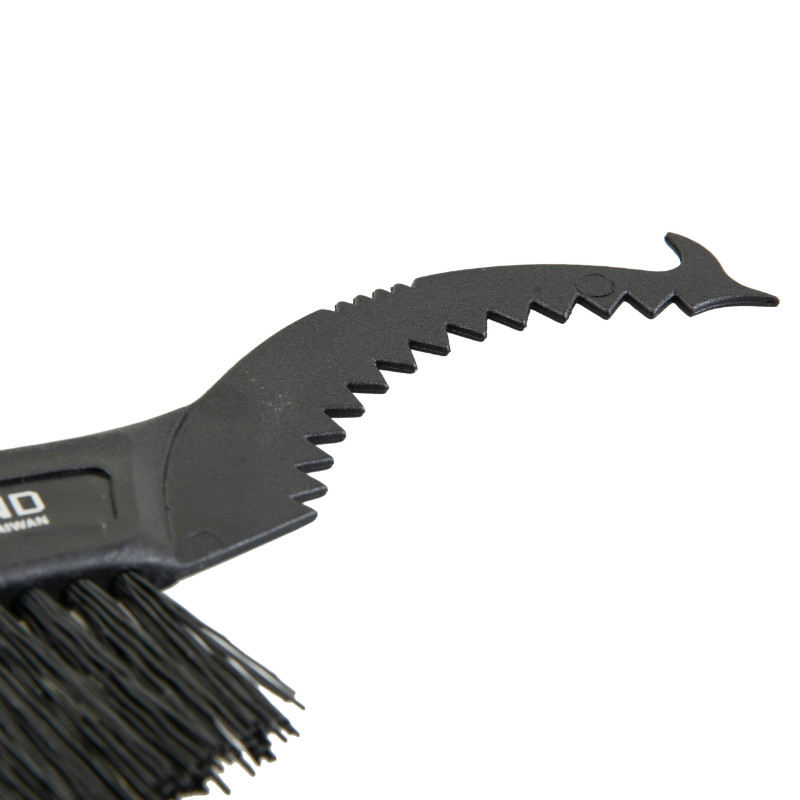 Brosse de nettoyage vélo Newton Clean nylon avec grattoir intégré - vue 4