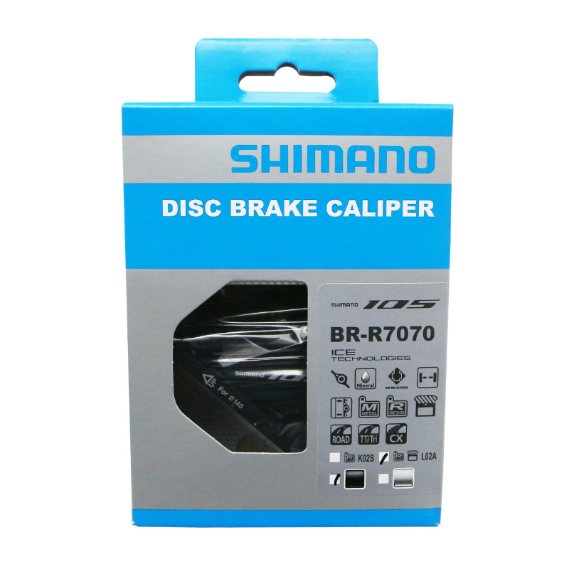 Étrier de frein route Shimano 105 R7070 disque avant Flatmount - vue 5