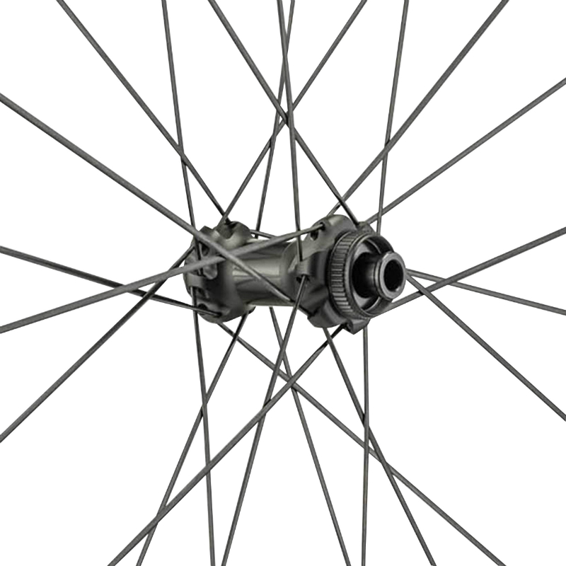 Roue route disque 700 DT Swiss P1800-23 performance avant centerlock tubeless ready axe traversant 12-100 mm noir jante 18C - vue 2