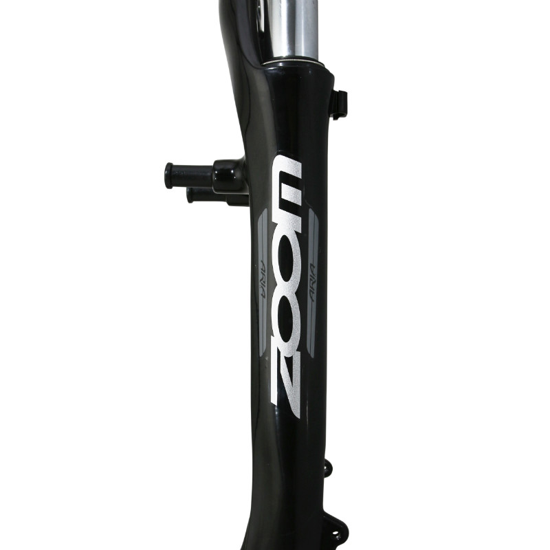 Fourche VTC 28" 700x35 Zoom 730 aluminium ressort noir débattement 50 mm pivot fileté 1"1/8-25,4 compatible V-brake-disque - vue 2