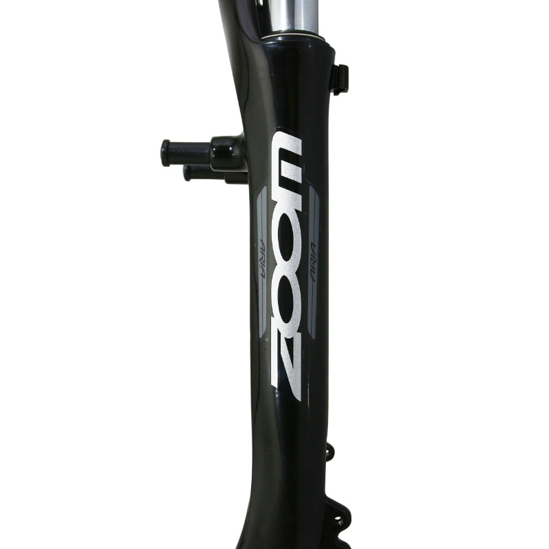 Fourche VTC 28" 700X35 Zoom 730 aluminium ressort noir débattement 50 mm pivot lisse 1"1/8-28,6 extérieur compatible V-Brake et disque - vue 2