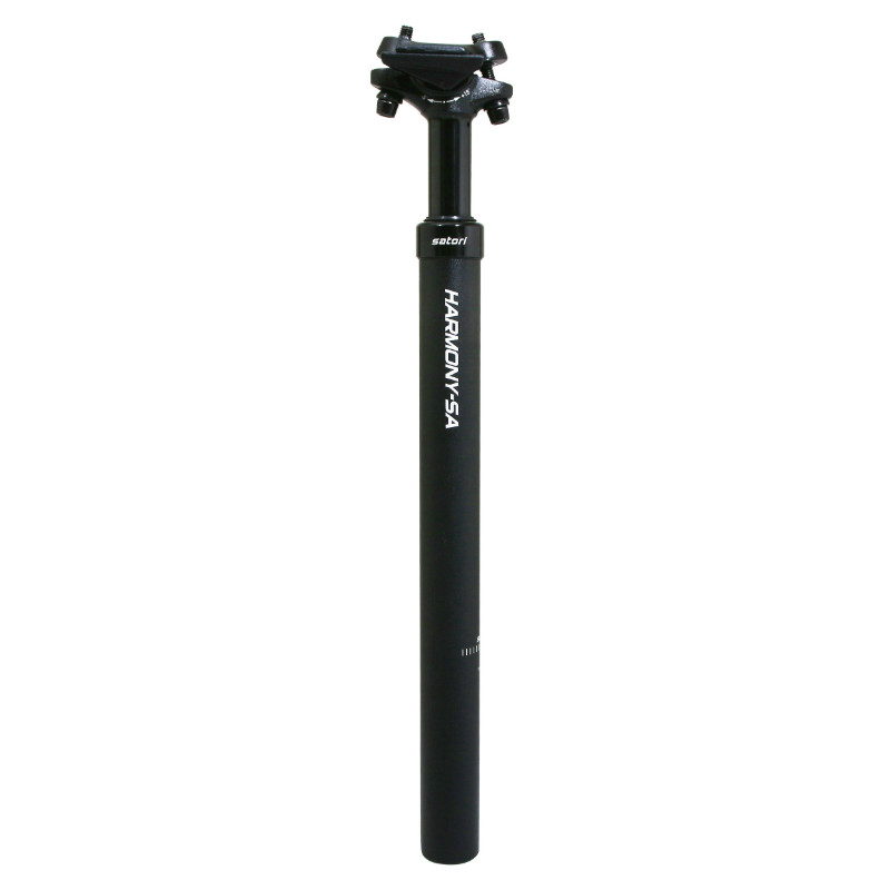 Tige de selle VTT suspension Satori 40 mm alu noir diam. 31.6 L350 mm Newton - vue 2