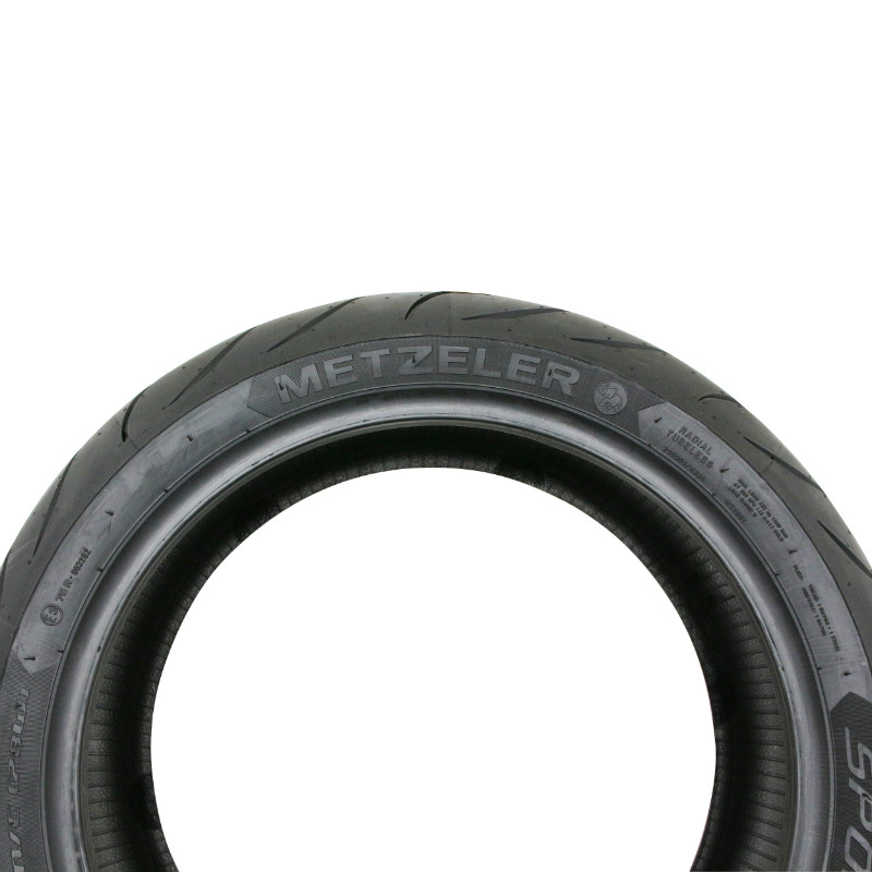 Pneu moto 17" 200-55-17 Metzeler Sportec M7 RR radial arrière TL 78W - vue 2