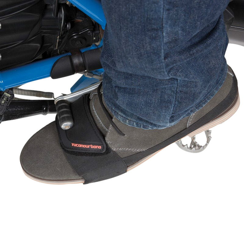 Protège-sélecteur et protection chaussure Tucano Urbano La Fascetta caoutchouc noir avec élastique au talon (311-N) - vue 6