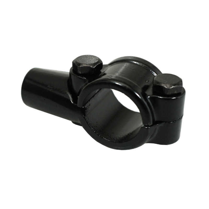Collier-cocotte de rétroviseur Vicma M8-125 pas à gauche aluminium noir pour guidon diamètre 22,2 mm - vue 2