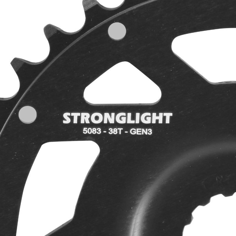 Plateau VTT direct mount 38DTS noir alu Stronglight vae-e-bike mono alu 7075 Stronglight (pour systeme bosch 3ÈME generation) - vue 3