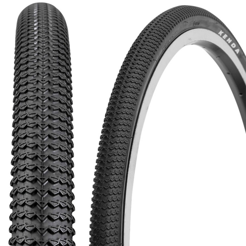 Pneu BMX 20 x 1 3/8 Kenda Kompact 290 g noir TR (37-451)