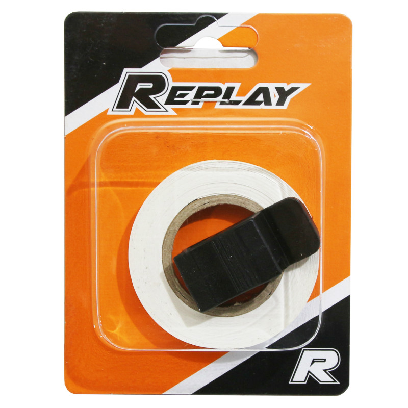 Liseré autocollant sticker jante Replay blanc 7 mm 6 m avec applicateur - vue 2